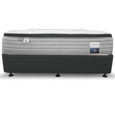 Comfort sleep verve chiro posture pocket spring mattress + ensemble base