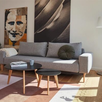 Idun sleek double sofa bed - innovation living