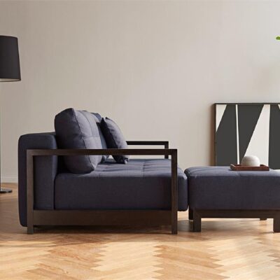 Bifrost deluxe excess queen sofa bed wood arms- innovation living