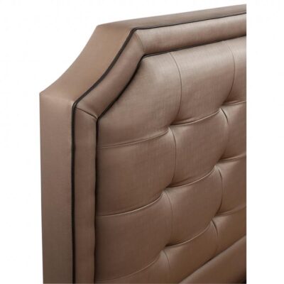 Montreal custom upholstered bed frame with choice of storage base