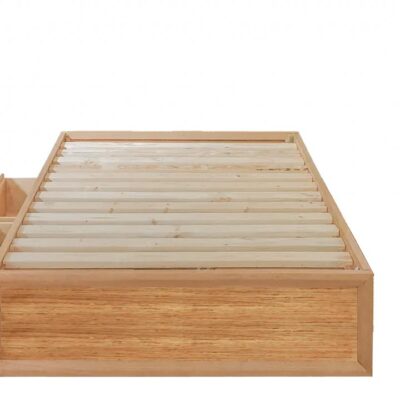 Clempton custom timber  4 drawers storage bed  base