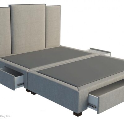 Vintage custom stud bed with choice of storage base