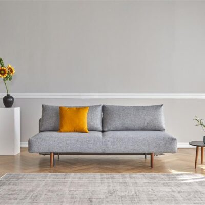 Frode double with dark styletto legs sofa bed - innovation living