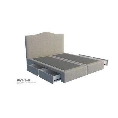 Artisan custom bed with choice of storage base