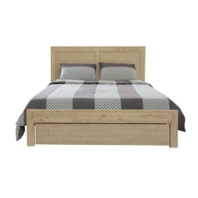 Messina acacia bed frame  with bedroom suite option