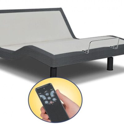 Reverie™ 5x adjustable power electric base with emporio posture indulgence mattress