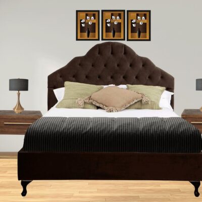 Nottingham custom bed with deluxe base - discounted display  model
