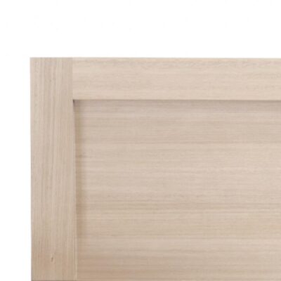 Larissa timber bed frame - headboard 100h - discounded display model