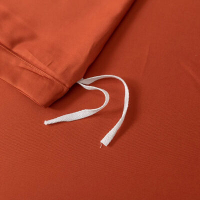 Linenly Bamboo Quilt Cover - Copper Sunset, King