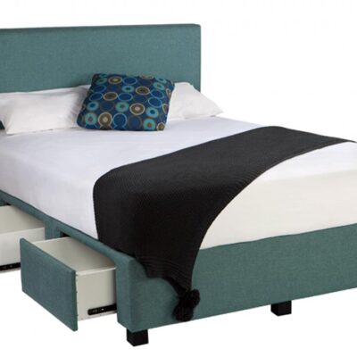 New york custom storage bed frame with choice of storage base