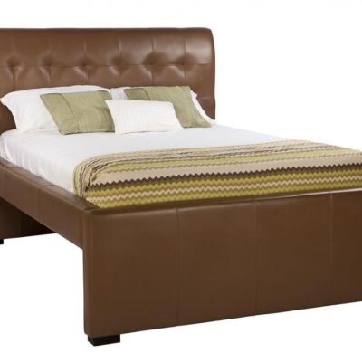 Rome custom upholstered bed frame