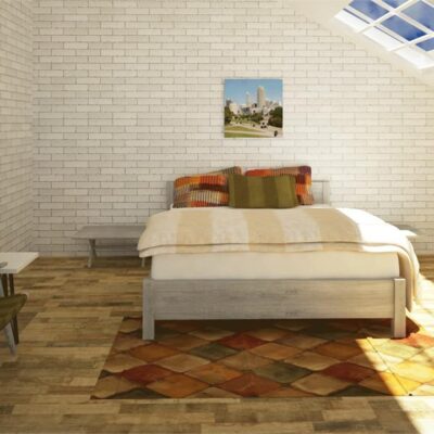 Byron custom timber bed frame