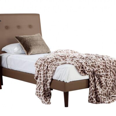 Nixon custom upholstered bed with slimline base