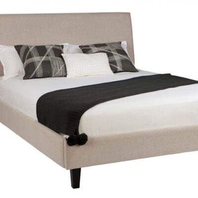 Ashford custom upholstered bed with choice of standard base