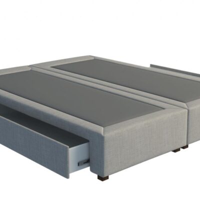 Stacey custom 2 drawer upholstered bed base